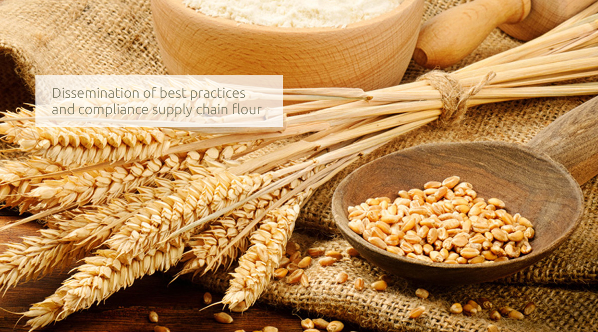 Dissemination of best practices and compliance supply chain flour